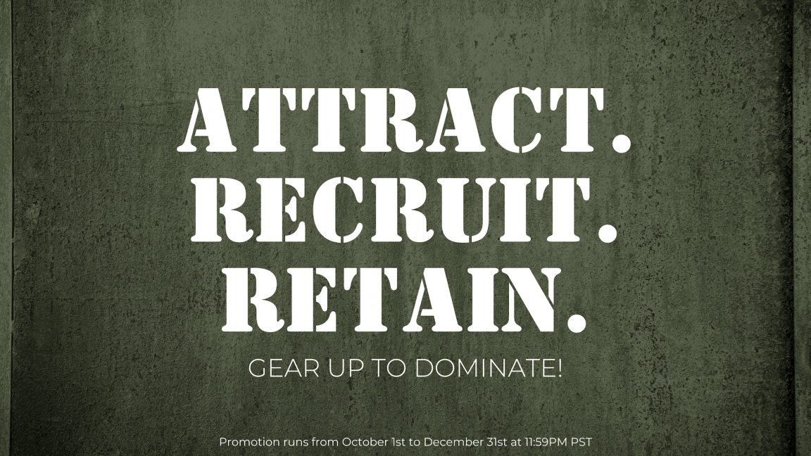 Attract. Recruit. Retain.